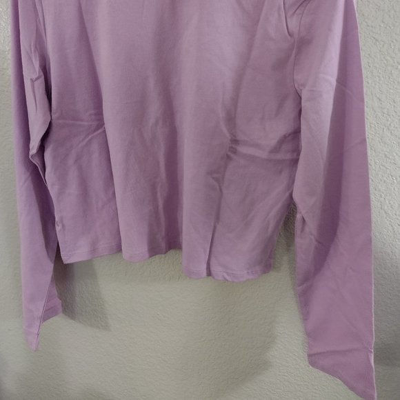 COPY - Wild Fable NWT Women's Cropped Long Sleeve T-Shirt in Lilac CHOOS… - Picture 6 of 9